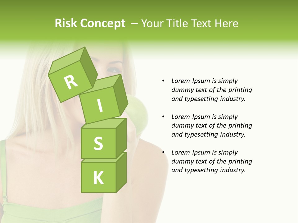 Eating Dental Expression PowerPoint Template