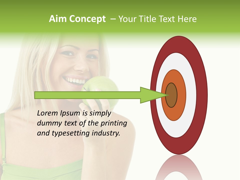 Eating Dental Expression PowerPoint Template