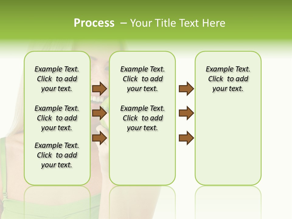 Eating Dental Expression PowerPoint Template