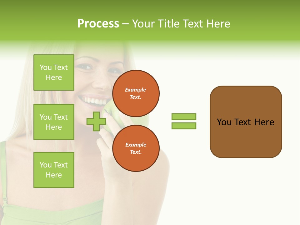 Eating Dental Expression PowerPoint Template