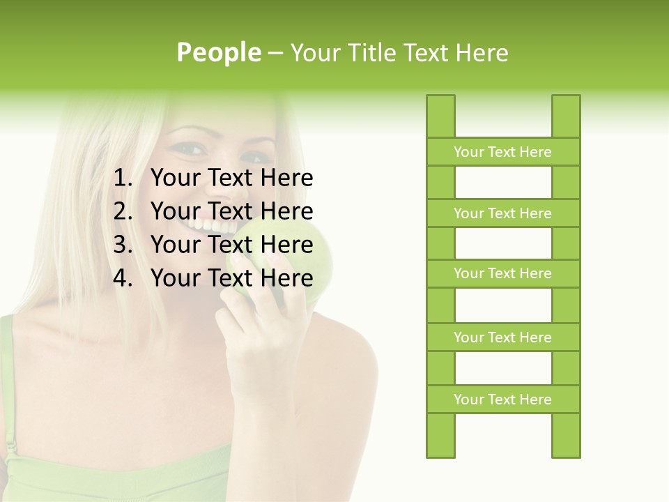 Eating Dental Expression PowerPoint Template