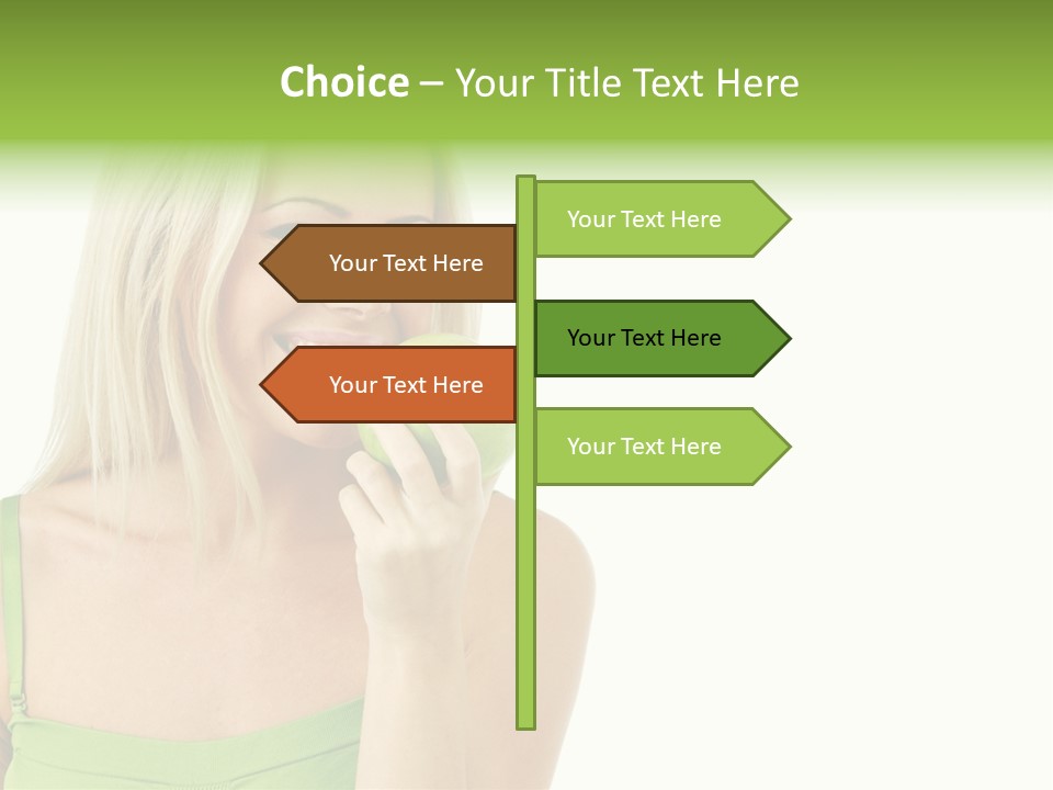 Eating Dental Expression PowerPoint Template