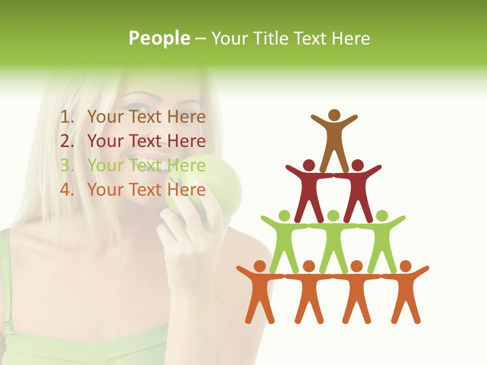 Eating Dental Expression PowerPoint Template