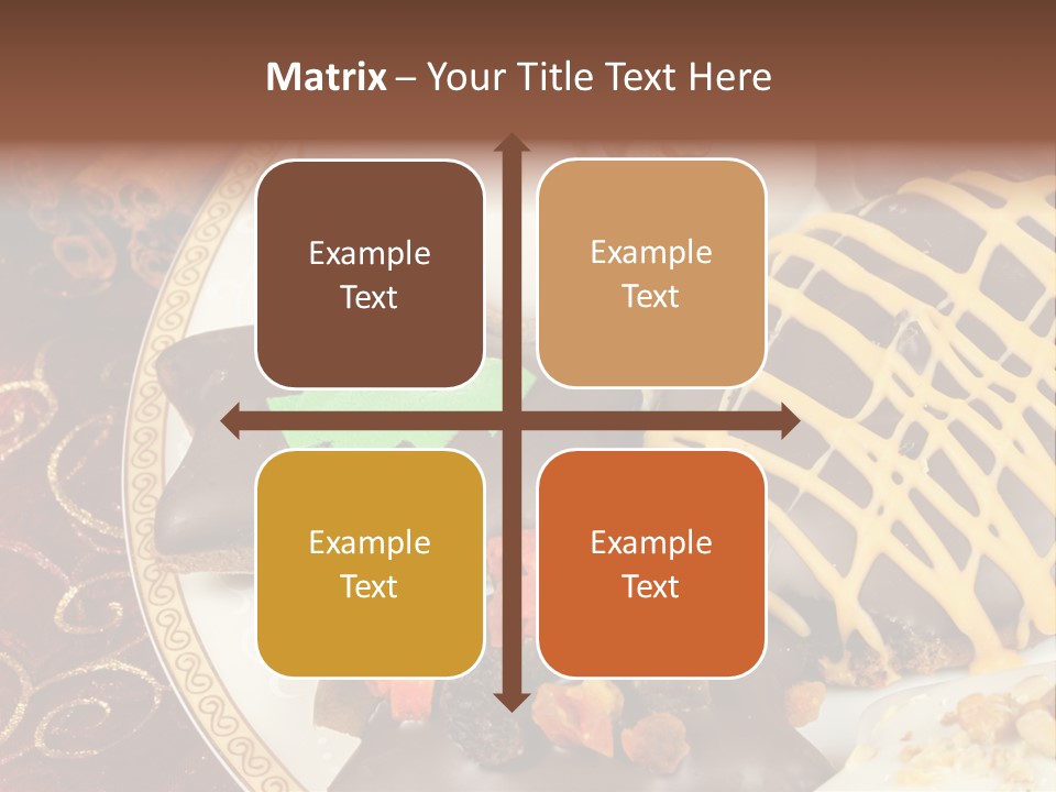Typical Gingerbread Cuisine PowerPoint Template