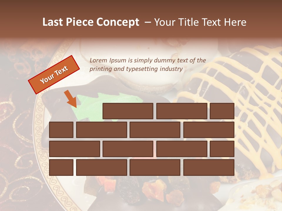 Typical Gingerbread Cuisine PowerPoint Template