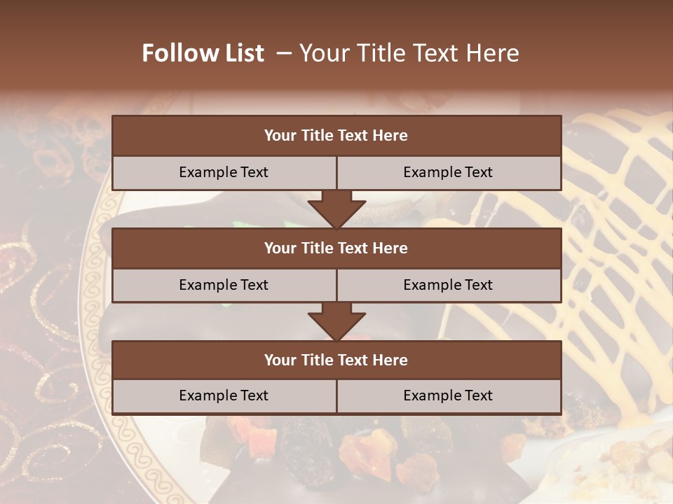 Typical Gingerbread Cuisine PowerPoint Template