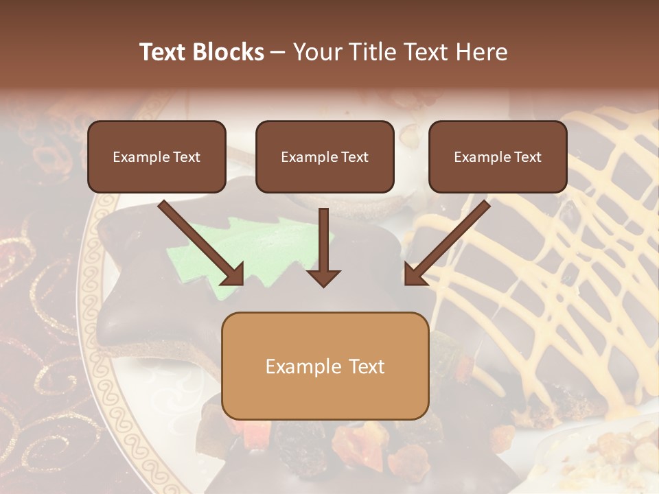 Typical Gingerbread Cuisine PowerPoint Template