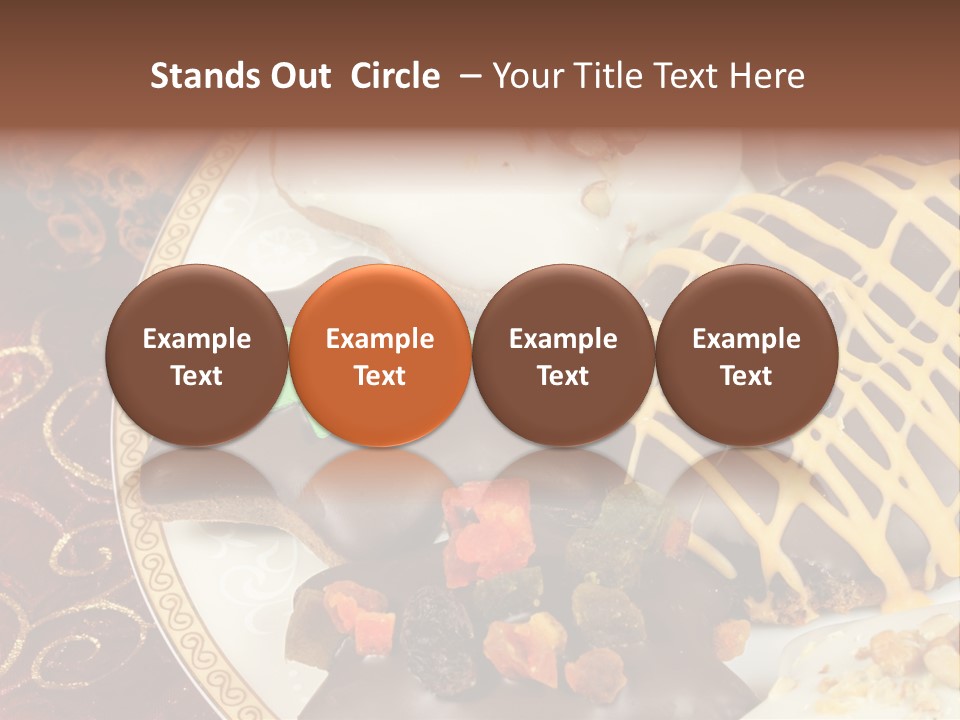 Typical Gingerbread Cuisine PowerPoint Template