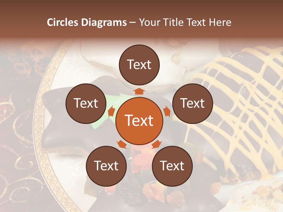 Typical Gingerbread Cuisine PowerPoint Template