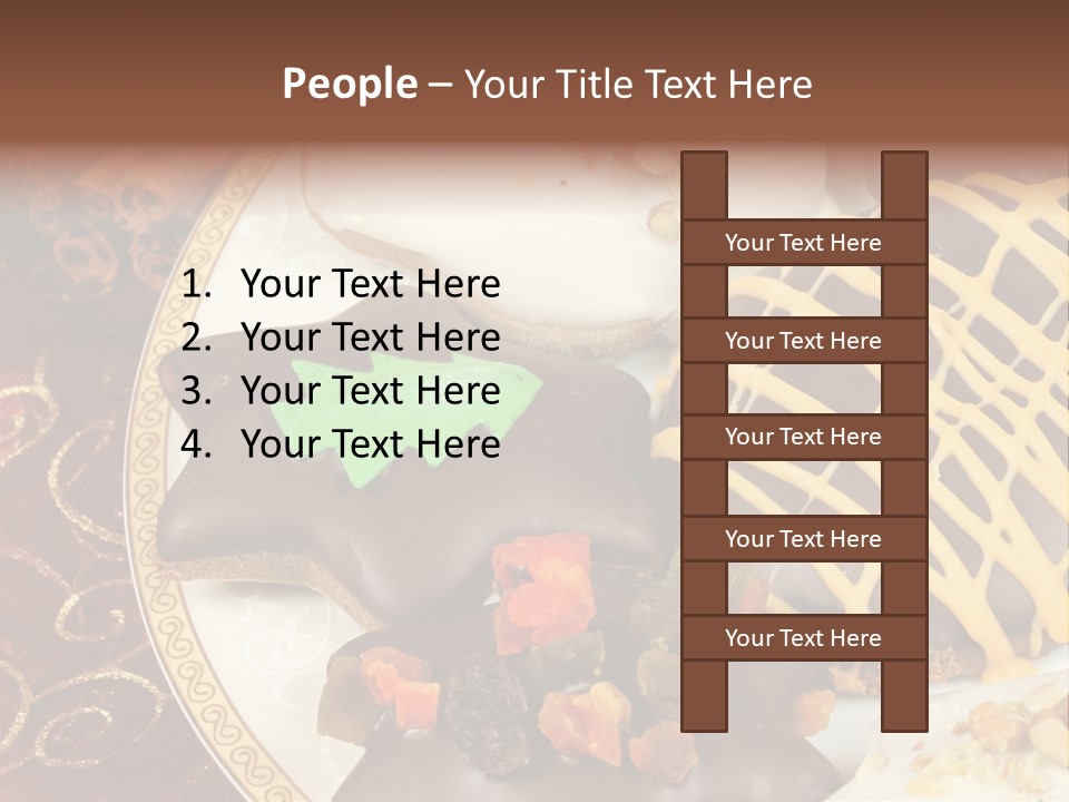 Typical Gingerbread Cuisine PowerPoint Template