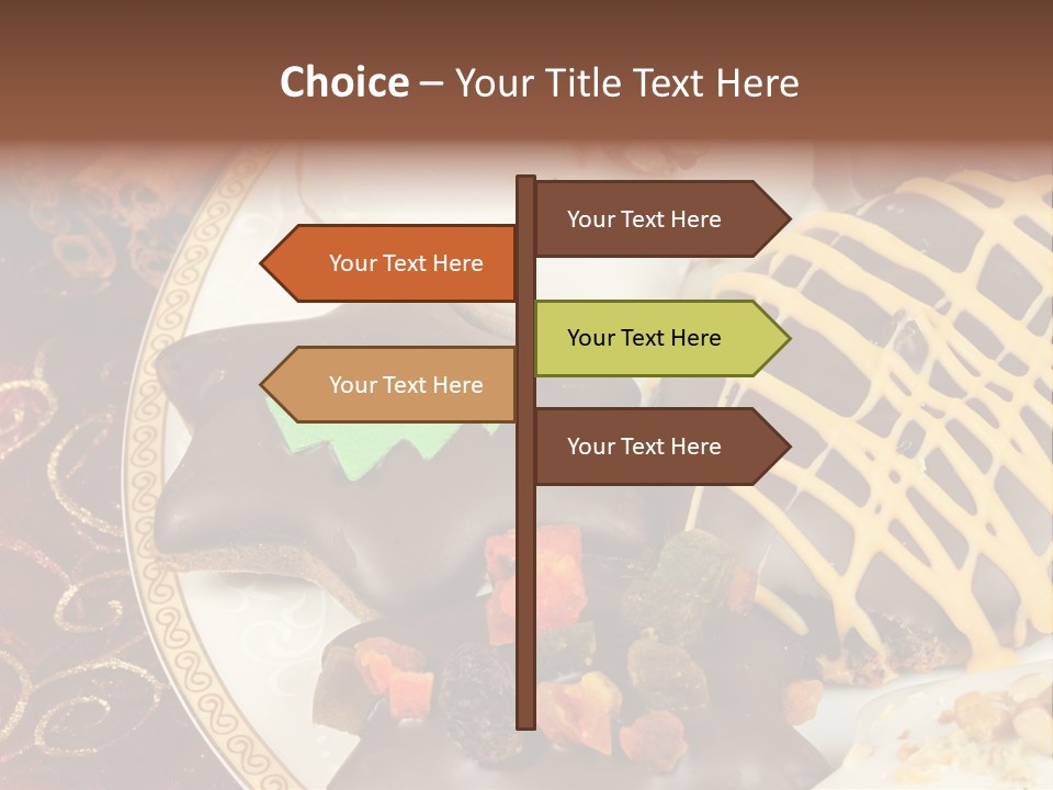 Typical Gingerbread Cuisine PowerPoint Template