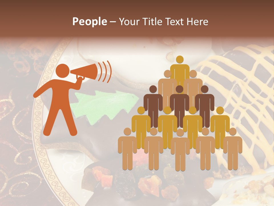 Typical Gingerbread Cuisine PowerPoint Template