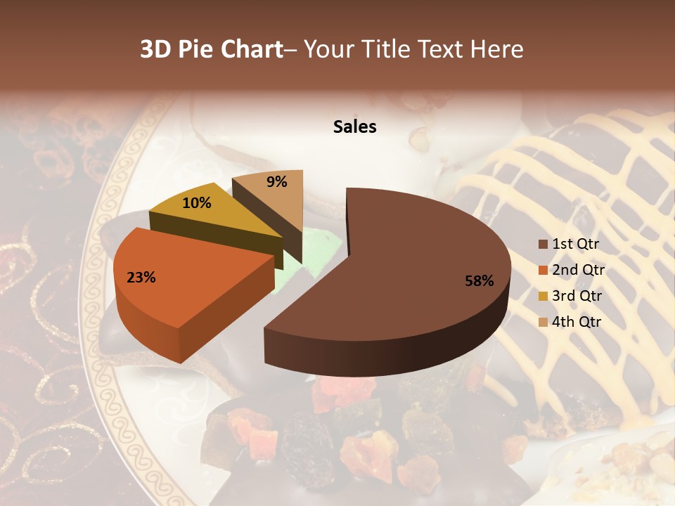Typical Gingerbread Cuisine PowerPoint Template