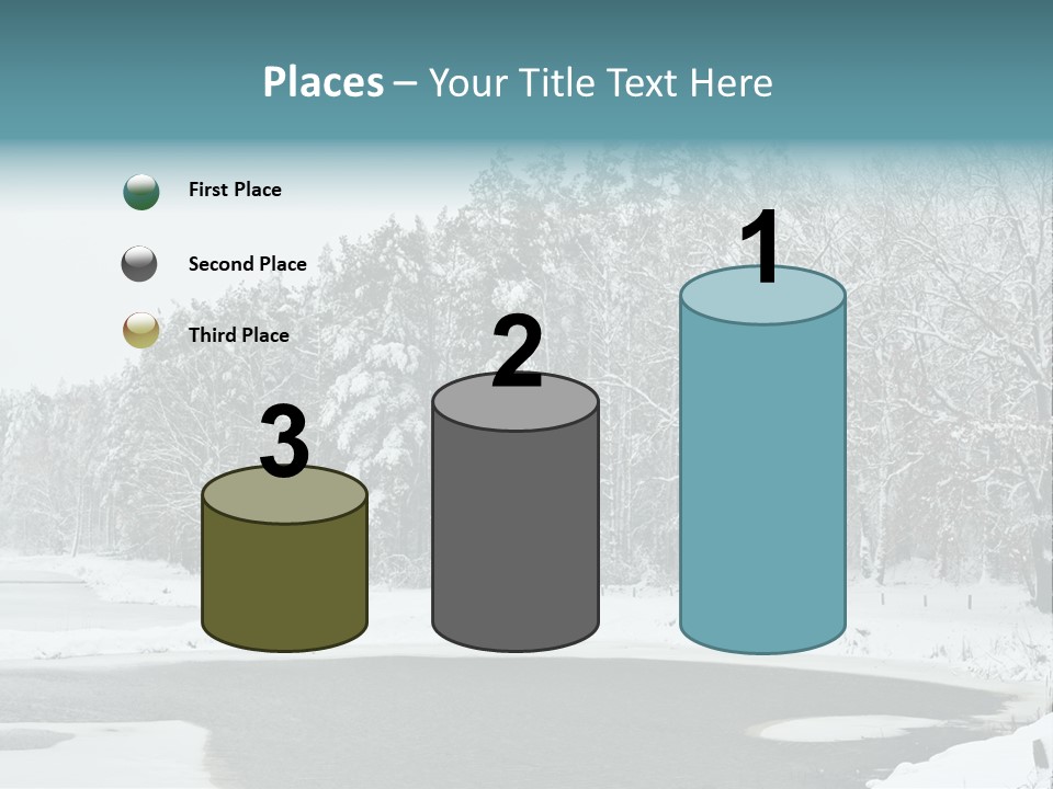 Season Nature Winter PowerPoint Template