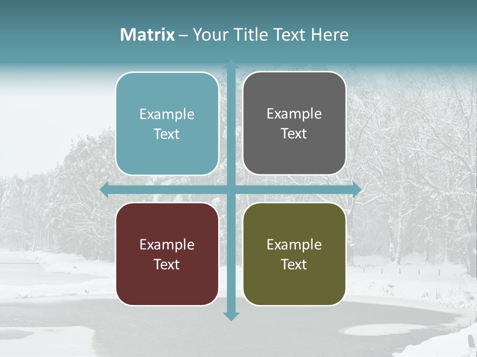 Season Nature Winter PowerPoint Template