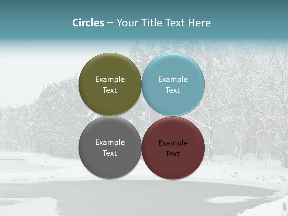 Season Nature Winter PowerPoint Template