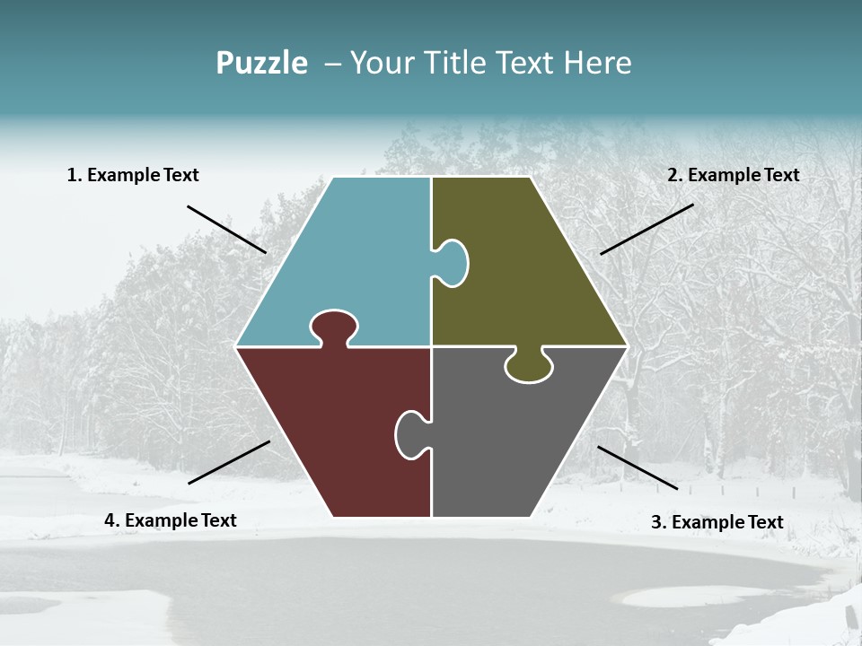 Season Nature Winter PowerPoint Template