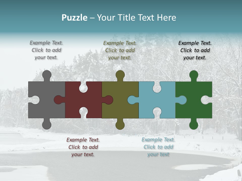 Season Nature Winter PowerPoint Template