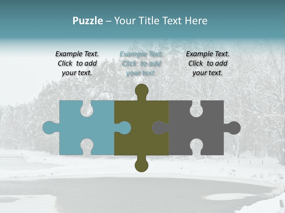 Season Nature Winter PowerPoint Template