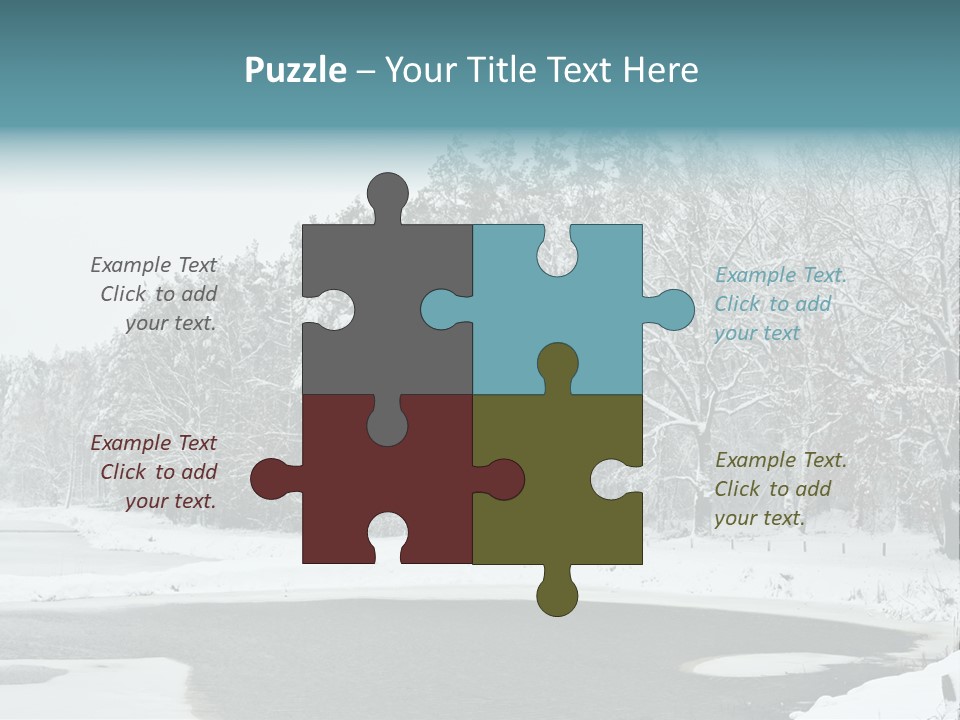 Season Nature Winter PowerPoint Template