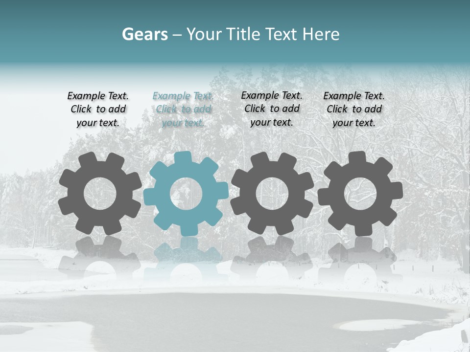 Season Nature Winter PowerPoint Template