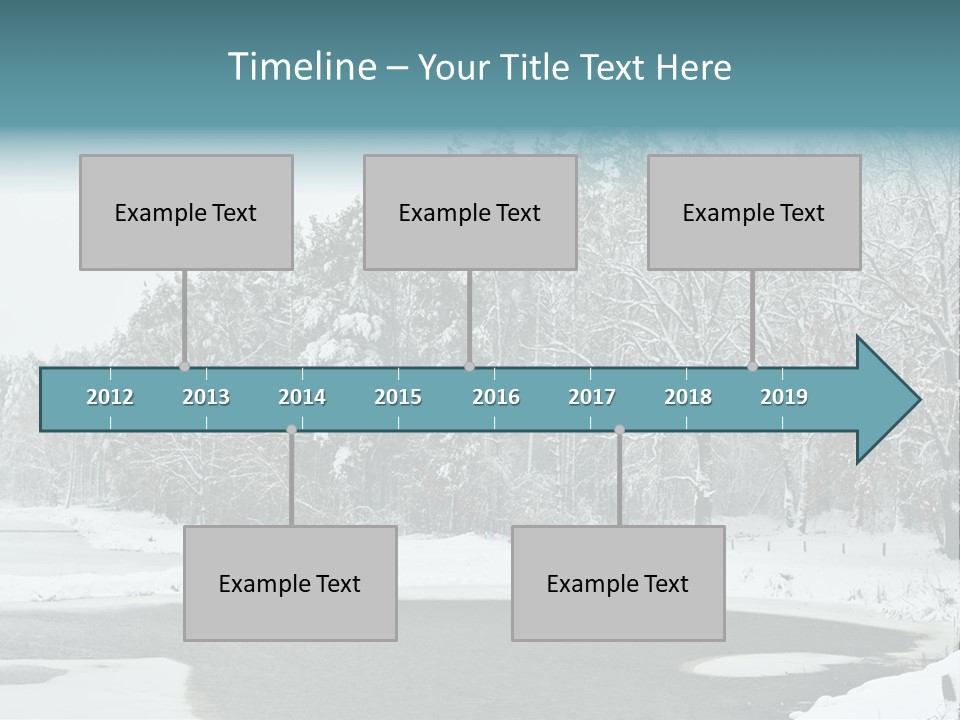 Season Nature Winter PowerPoint Template