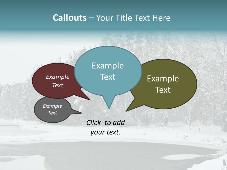 Season Nature Winter PowerPoint Template
