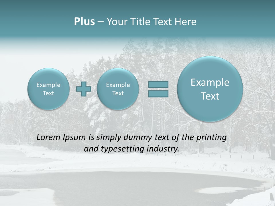 Season Nature Winter PowerPoint Template