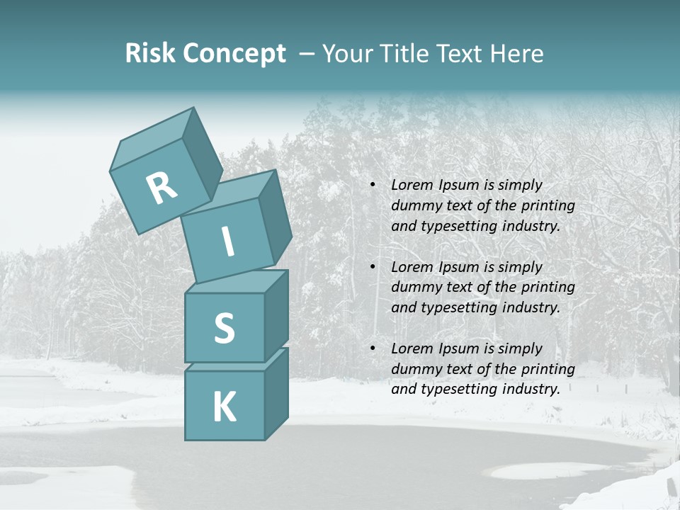 Season Nature Winter PowerPoint Template