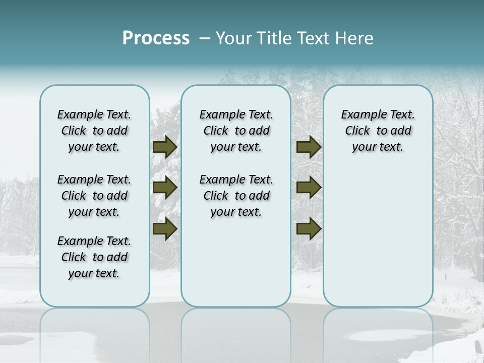 Season Nature Winter PowerPoint Template