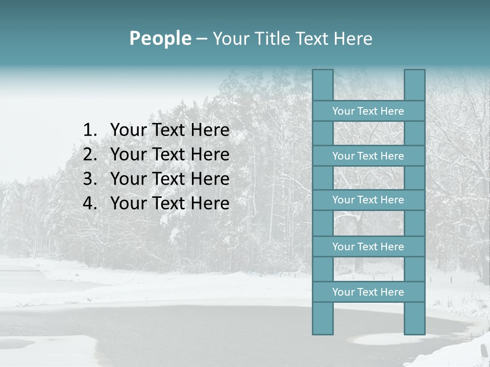 Season Nature Winter PowerPoint Template
