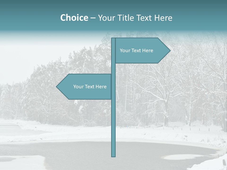 Season Nature Winter PowerPoint Template