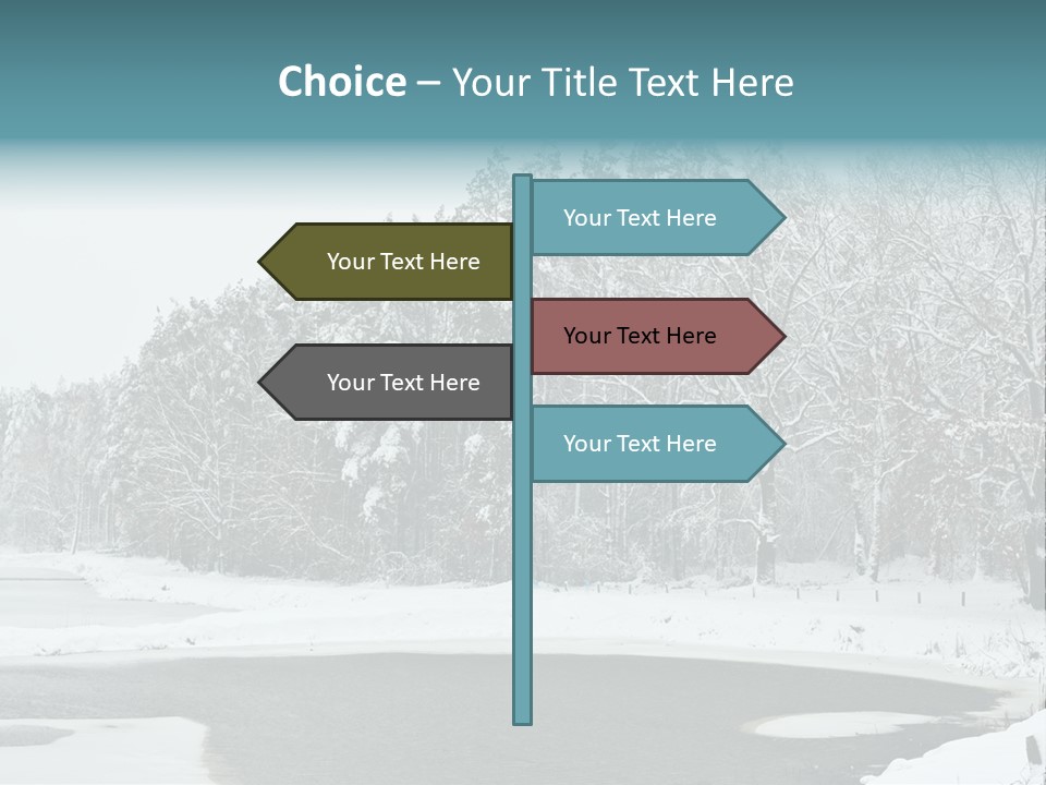 Season Nature Winter PowerPoint Template