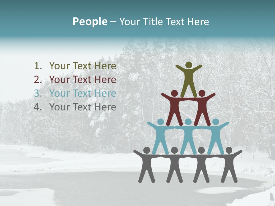 Season Nature Winter PowerPoint Template