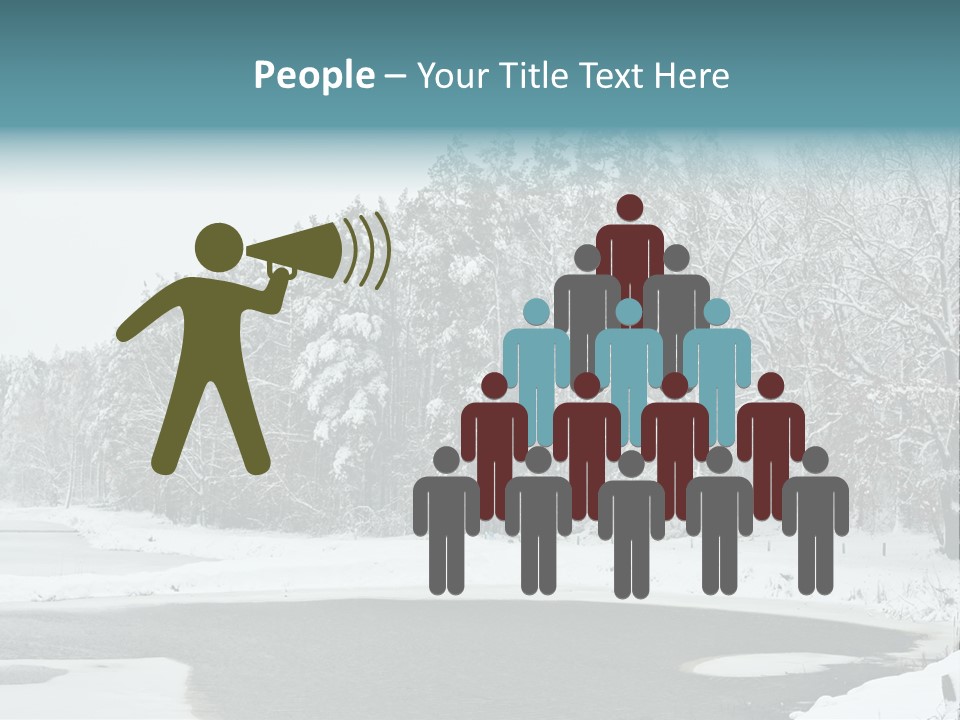 Season Nature Winter PowerPoint Template