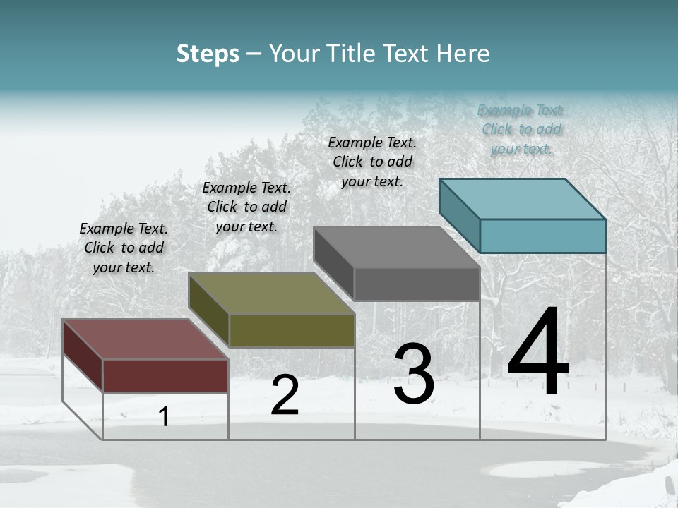 Season Nature Winter PowerPoint Template