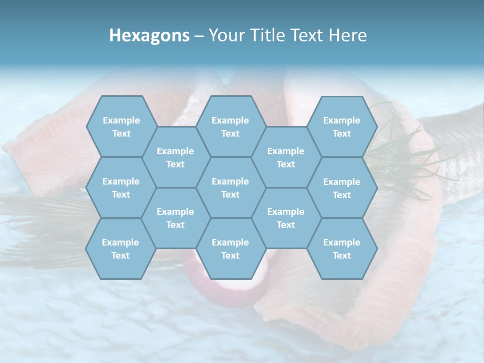 Fillet Delicacy Fresh PowerPoint Template