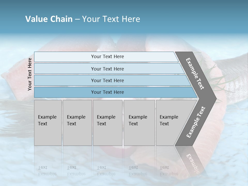 Fillet Delicacy Fresh PowerPoint Template