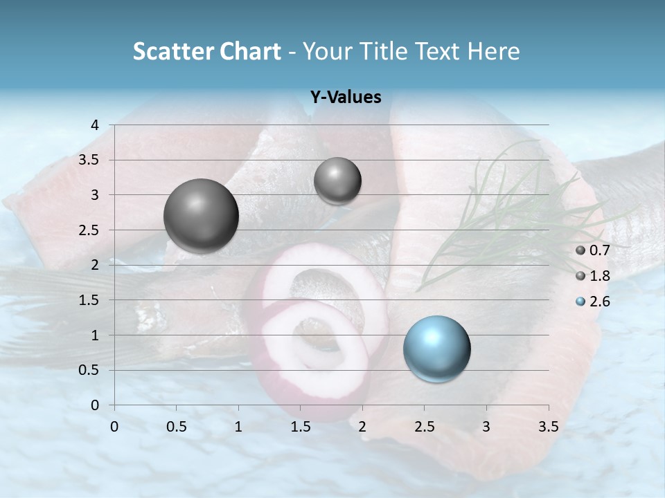 Fillet Delicacy Fresh PowerPoint Template