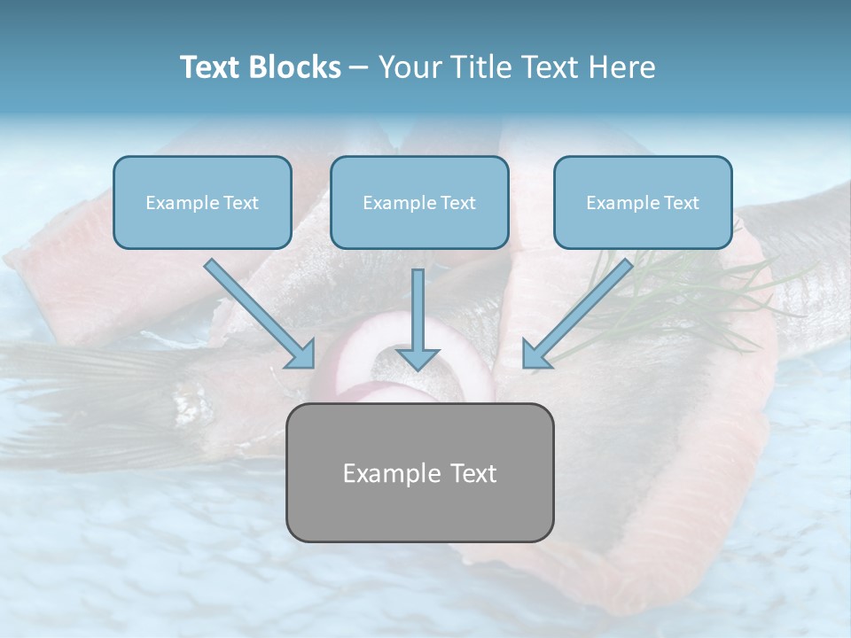 Fillet Delicacy Fresh PowerPoint Template