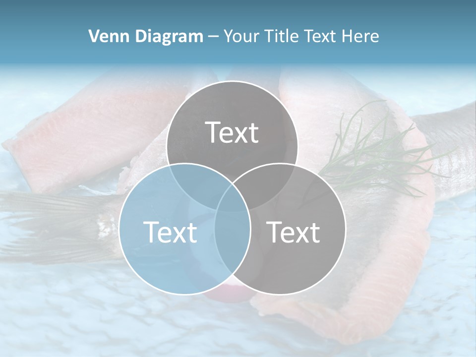 Fillet Delicacy Fresh PowerPoint Template