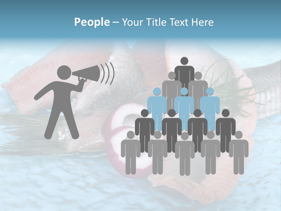 Fillet Delicacy Fresh PowerPoint Template