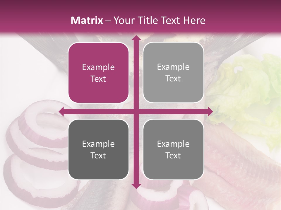 Portion Vegetable Green PowerPoint Template