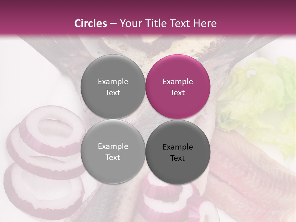 Portion Vegetable Green PowerPoint Template