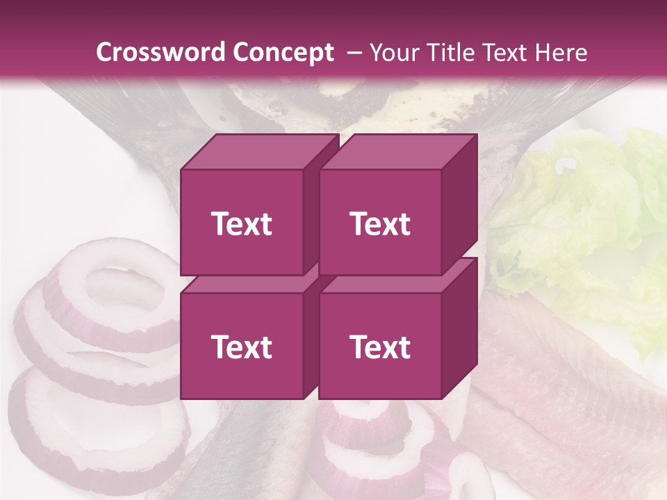 Portion Vegetable Green PowerPoint Template