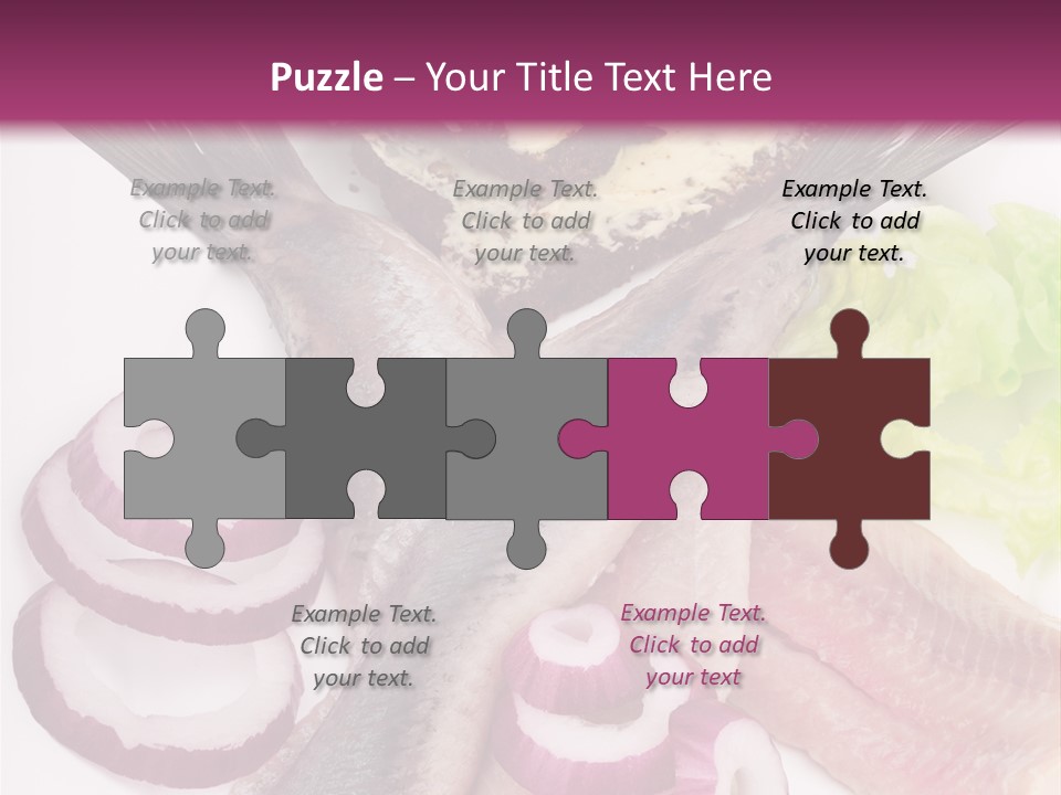 Portion Vegetable Green PowerPoint Template