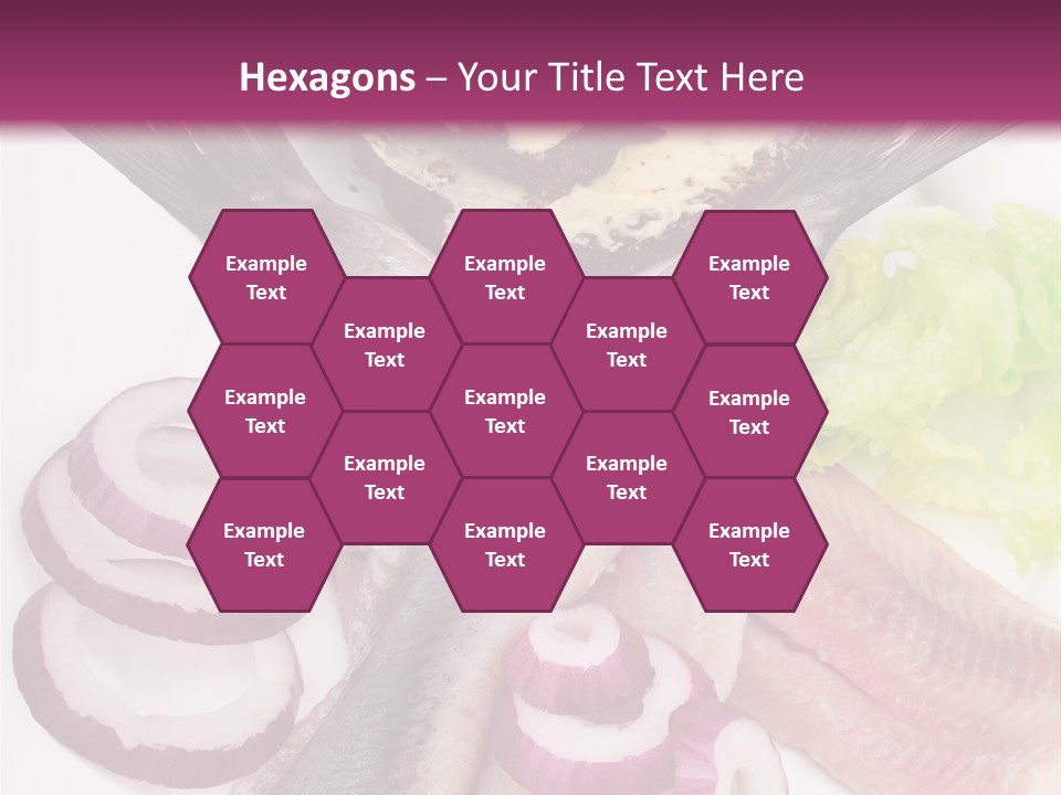 Portion Vegetable Green PowerPoint Template