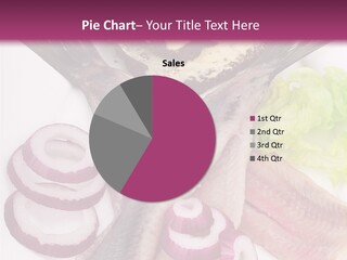 Portion Vegetable Green PowerPoint Template