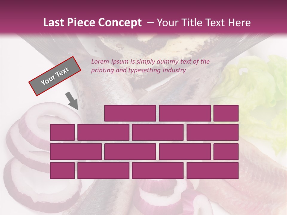 Portion Vegetable Green PowerPoint Template