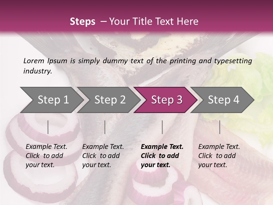 Portion Vegetable Green PowerPoint Template